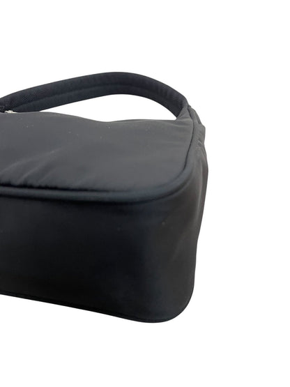 Prada Mini Hobo in Nylon Nero - AgeVintage