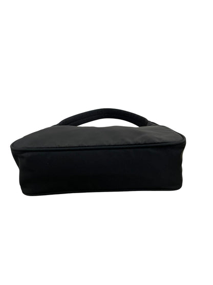 Prada Mini Hobo in Nylon Nero - AgeVintage