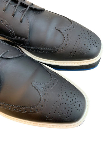 Prada scarpe derby 2EG015 in pelle colore nero - AgeVintage