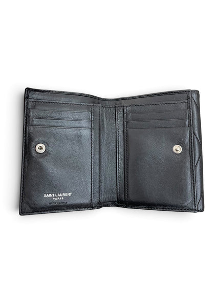 Saint Laurent Loulou portafoglio interno completo scomparti carte