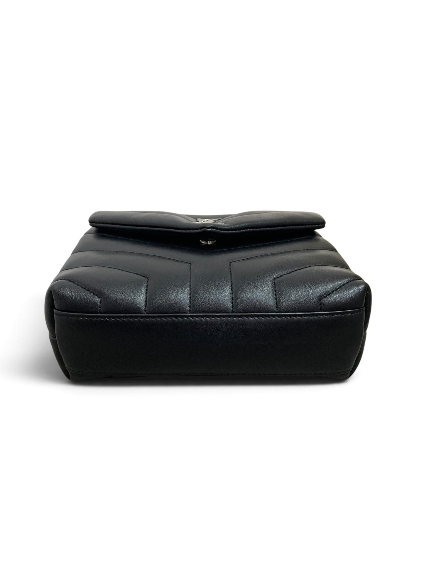 Fondo borsa Saint Laurent Loulou Toy nera