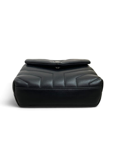 Fondo borsa Saint Laurent Loulou Toy nera