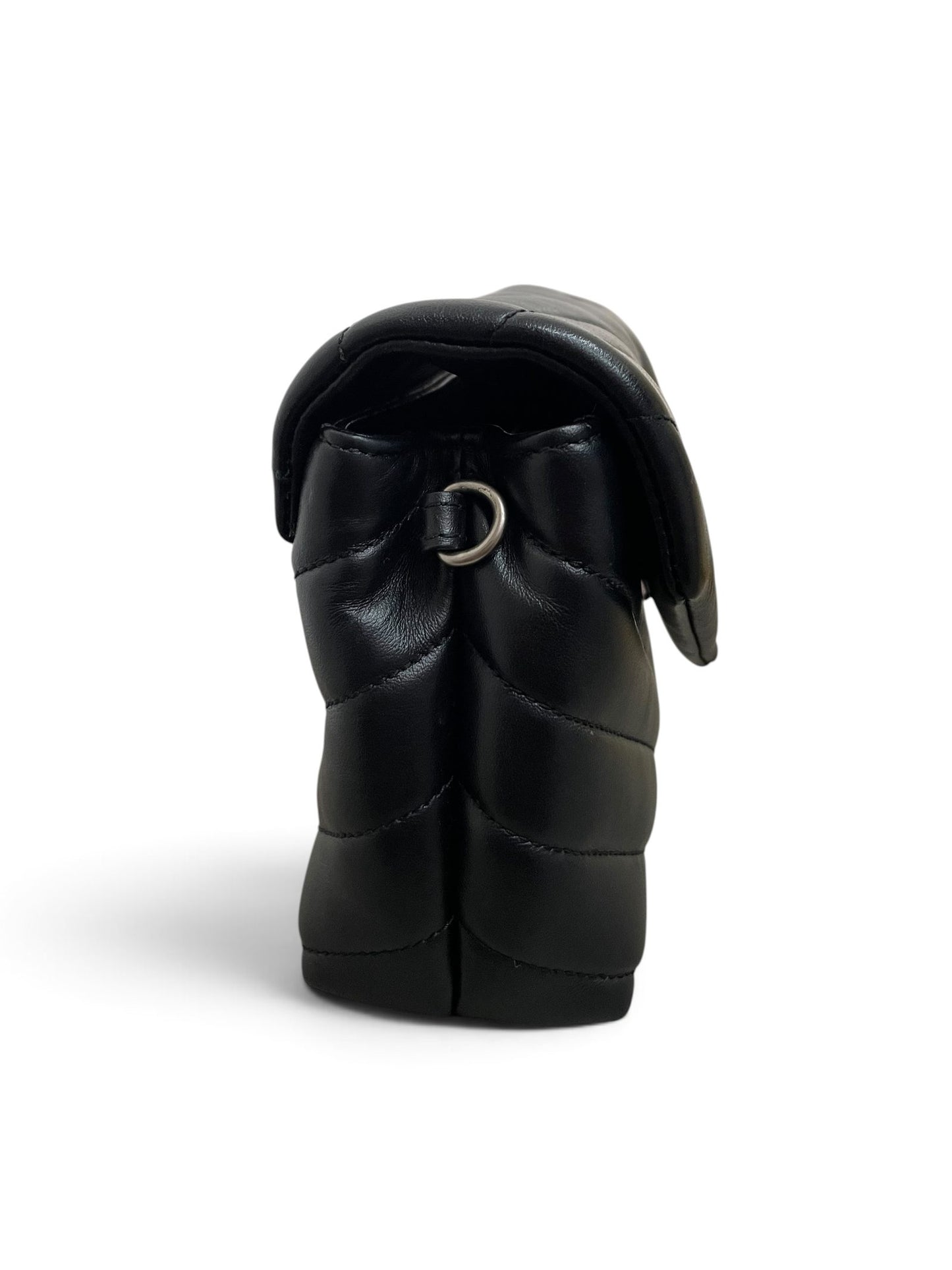 Saint Laurent Loulou Toy Bag nera lato destro