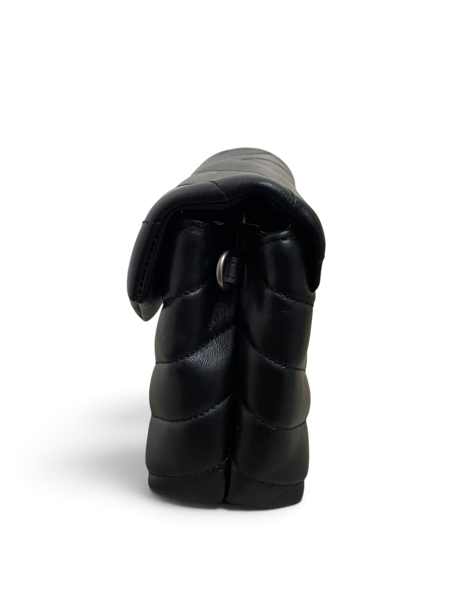 Saint Laurent Loulou Toy Bag nera lato sinistro