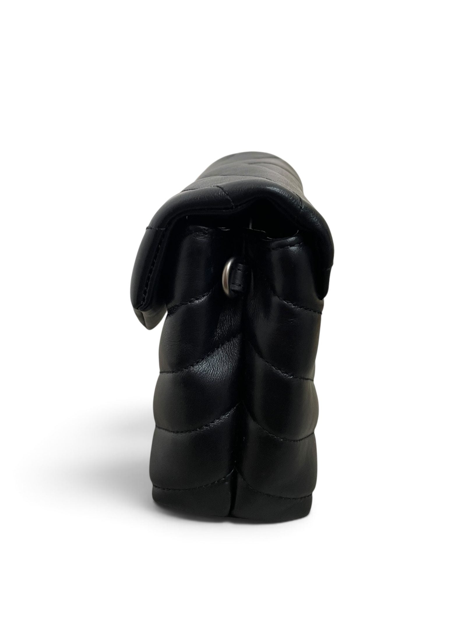 Saint Laurent Loulou Toy Bag nera lato sinistro