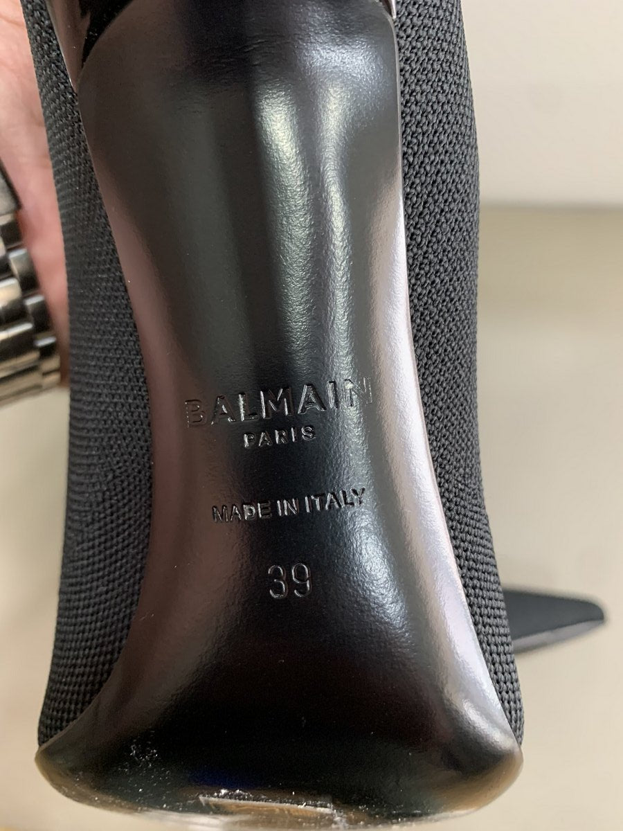 Balmain Stivaletti Skye misura 39 colore nero - AgeVintage