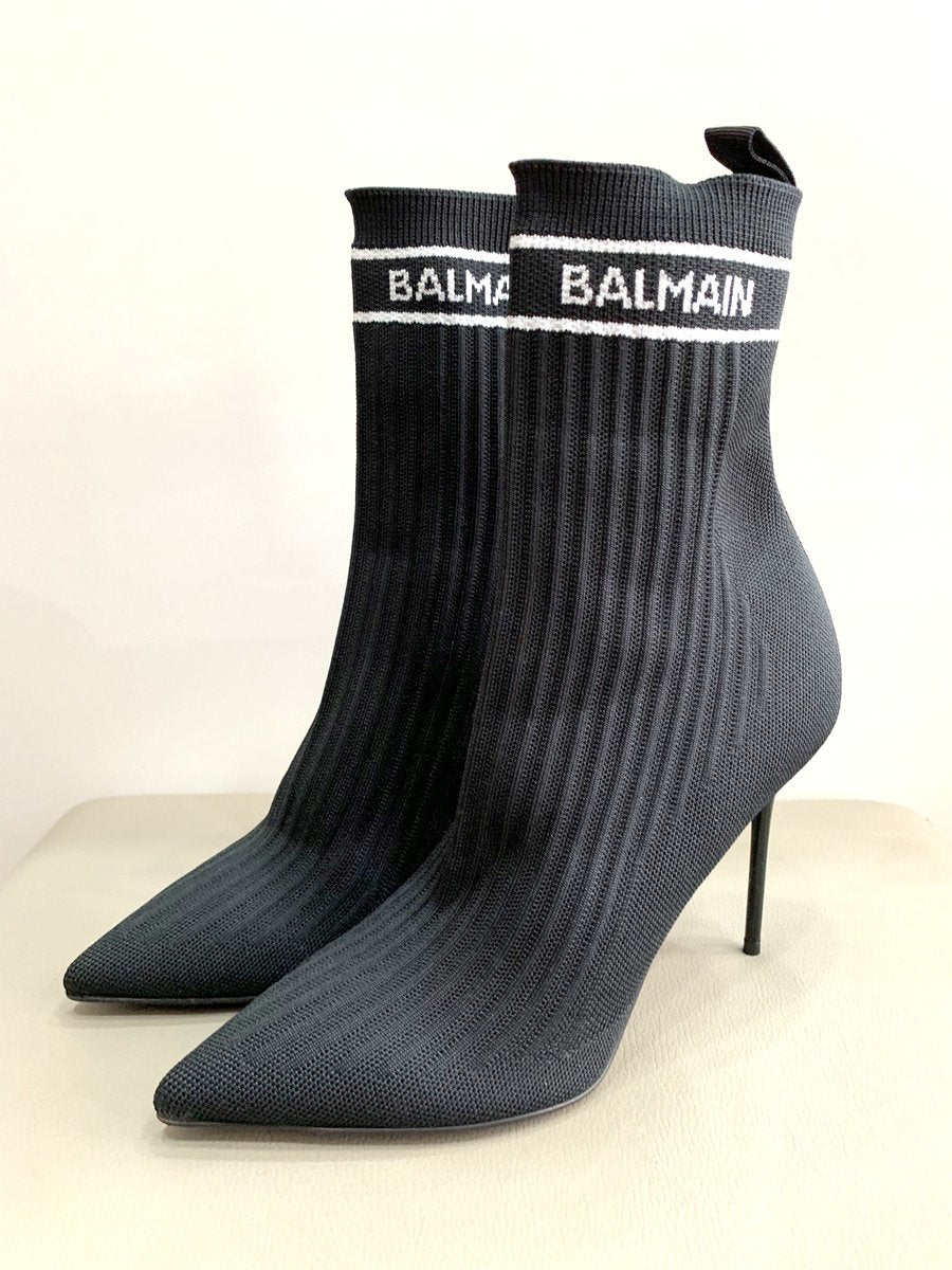 Balmain Stivaletti Skye misura 39 colore nero - AgeVintage