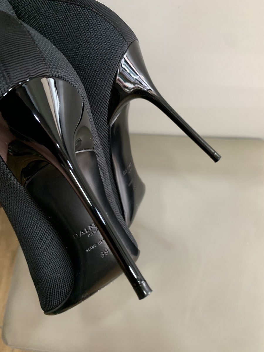 Balmain Stivaletti Skye misura 39 colore nero - AgeVintage