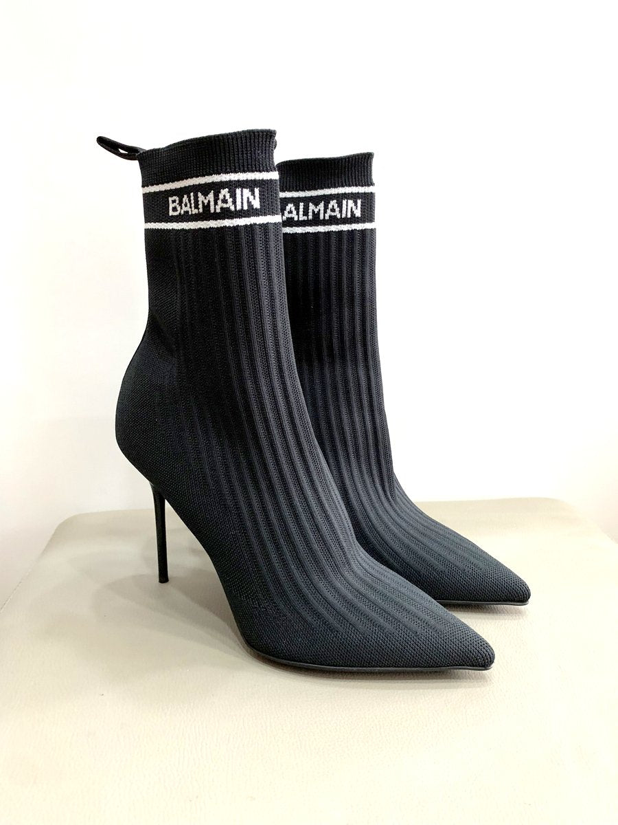Balmain Stivaletti Skye misura 39 colore nero - AgeVintage