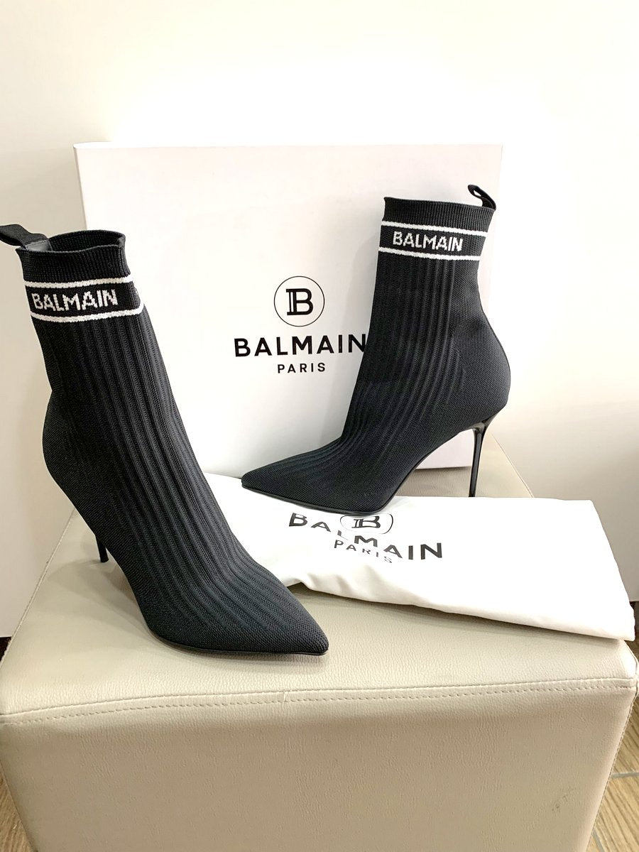 Balmain Stivaletti Skye misura 39 colore nero - AgeVintage