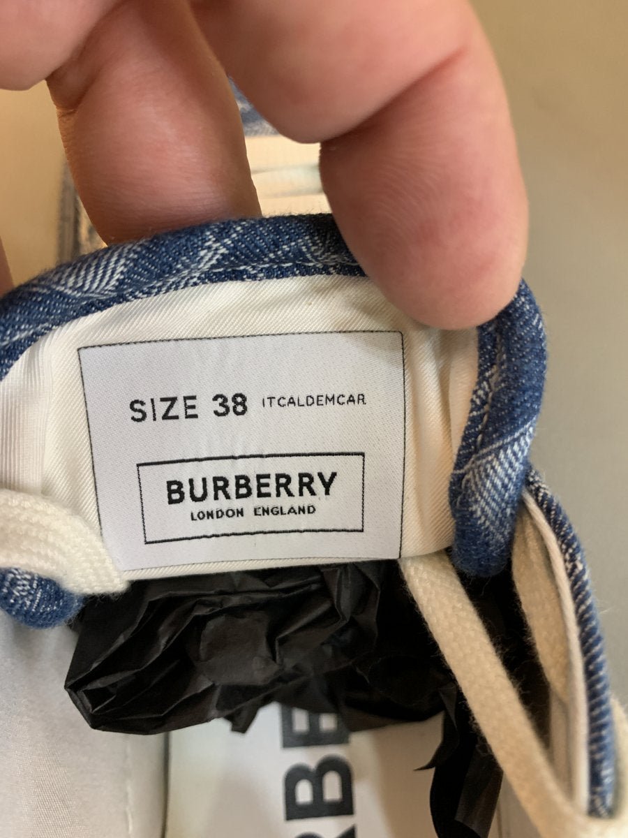 Burberry sneakers in tela misura 38 - AgeVintage