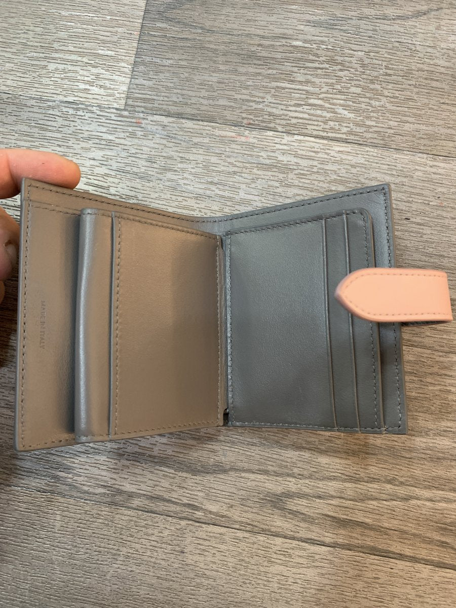 Celine portafoglio essentials in pelle bicolore - AgeVintage