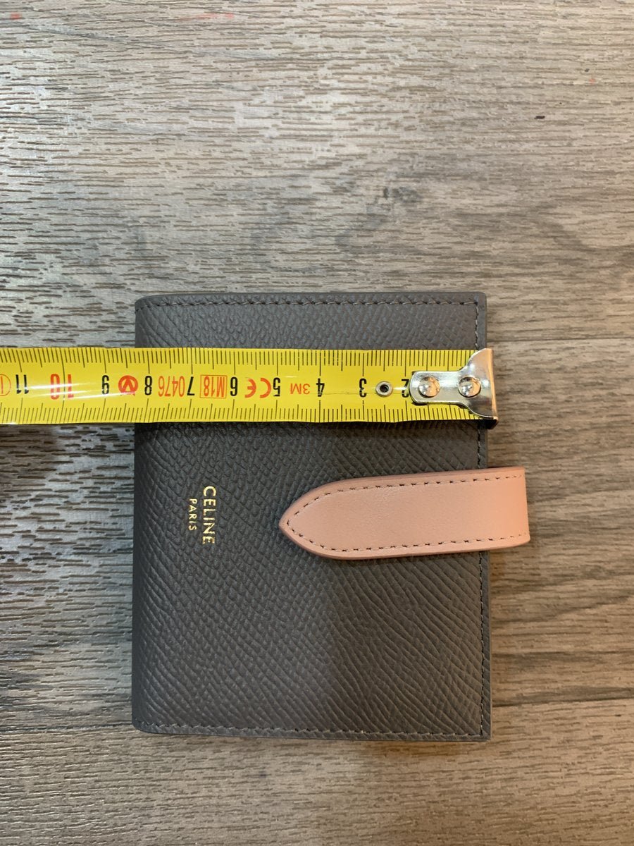 Celine portafoglio essentials in pelle bicolore - AgeVintage