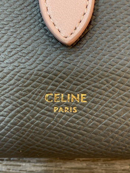 Celine portafoglio essentials in pelle bicolore - AgeVintage