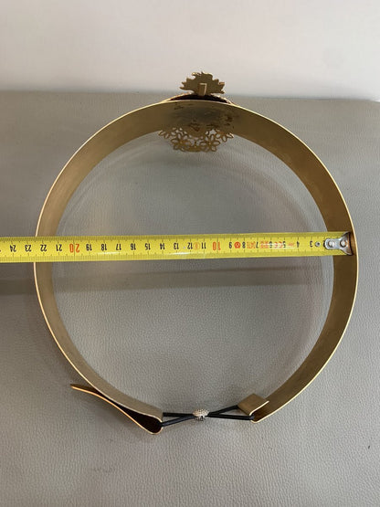 Cintura in metallo dorato con fregio frontale - AgeVintage