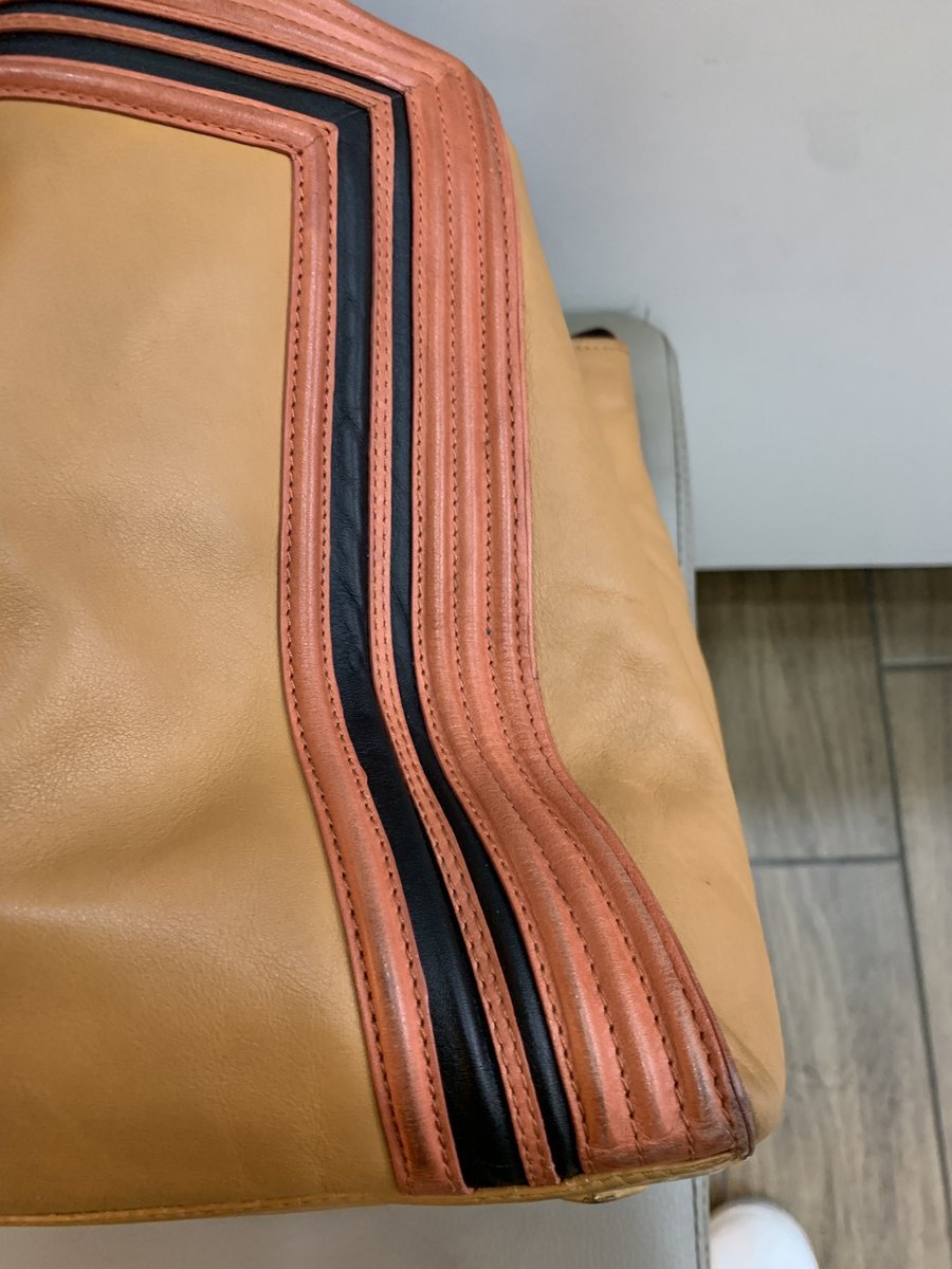 Dries Van Noten Borsa a spalla in pelle - AgeVintage