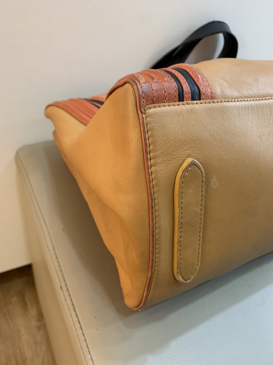 Dries Van Noten Borsa a spalla in pelle - AgeVintage