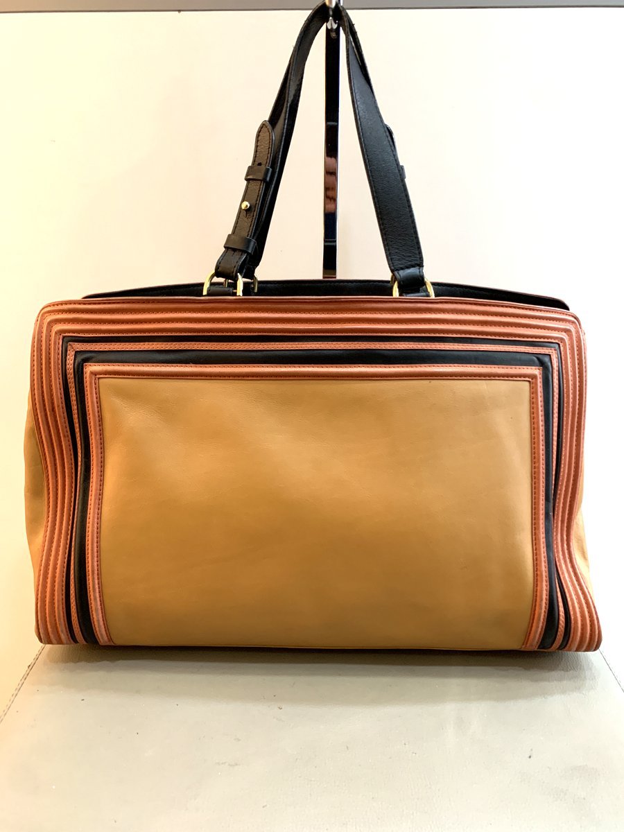 Dries Van Noten Borsa a spalla in pelle - AgeVintage