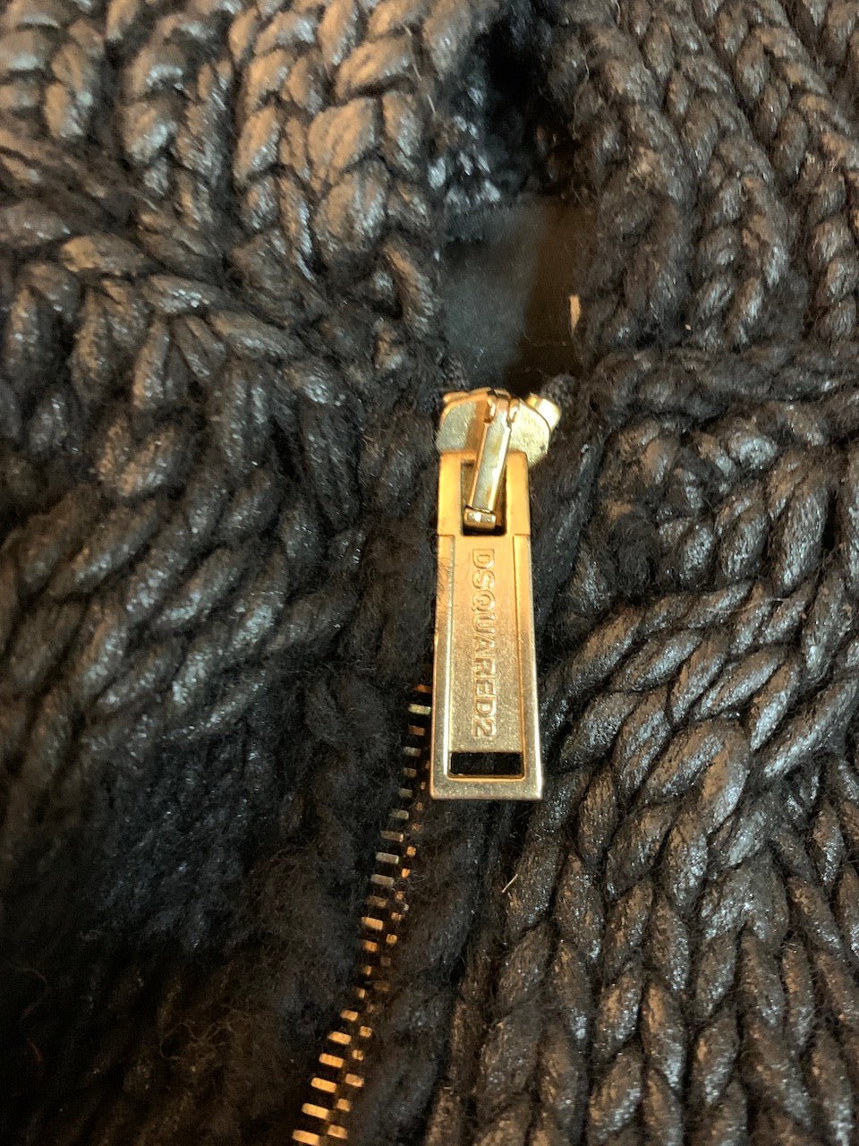 Dsquared2 giubbotto in lana con frange - AgeVintage
