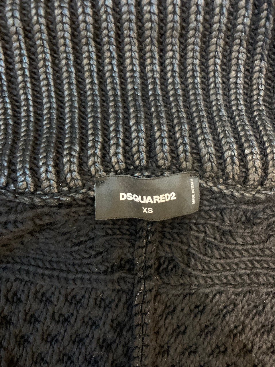 Dsquared2 giubbotto in lana con frange - AgeVintage