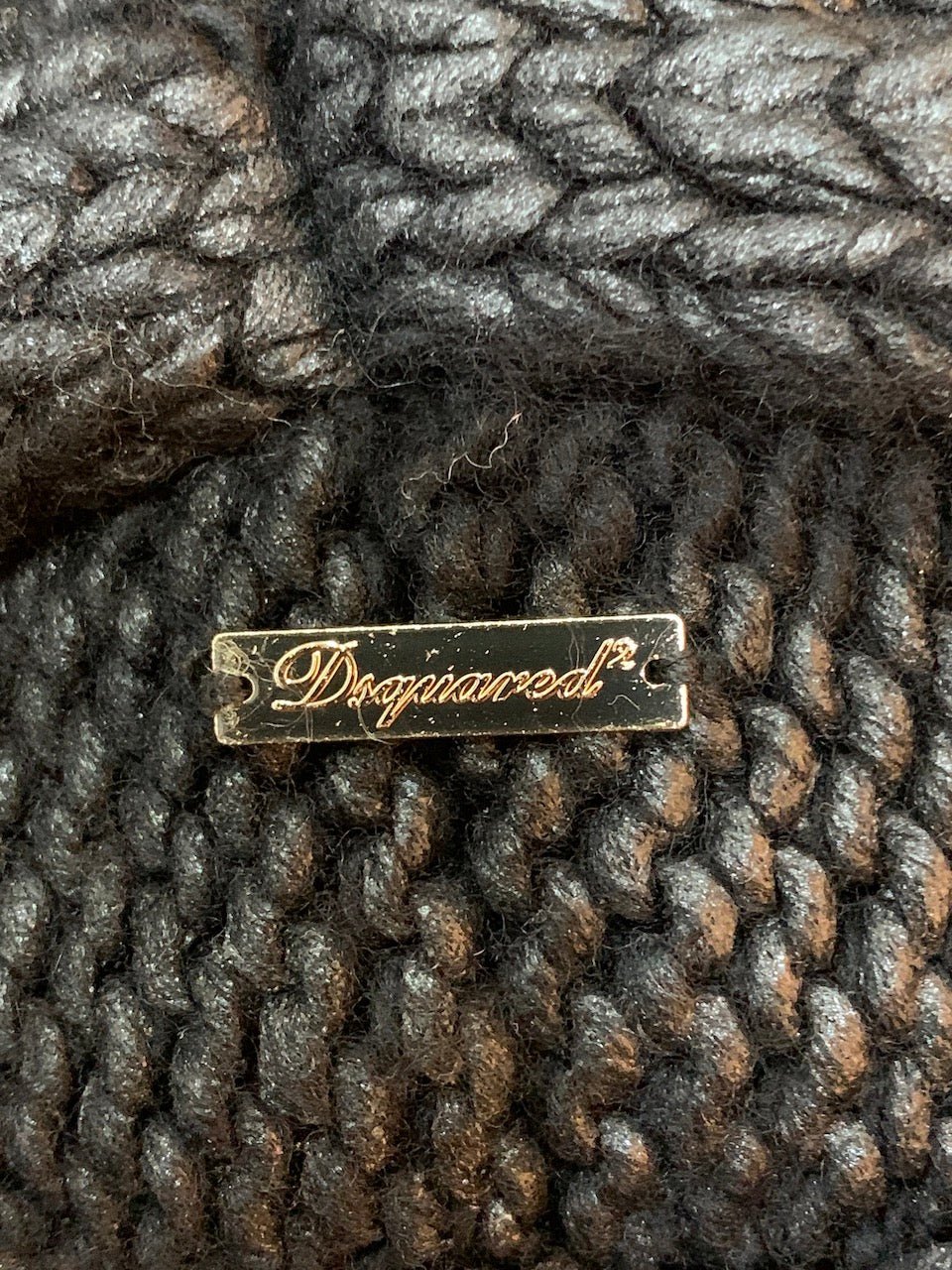 Dsquared2 giubbotto in lana con frange - AgeVintage