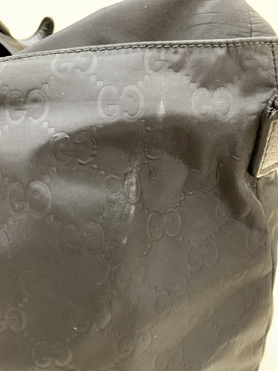 Gucci borsa a spalla in tessuto colore nera - AgeVintage