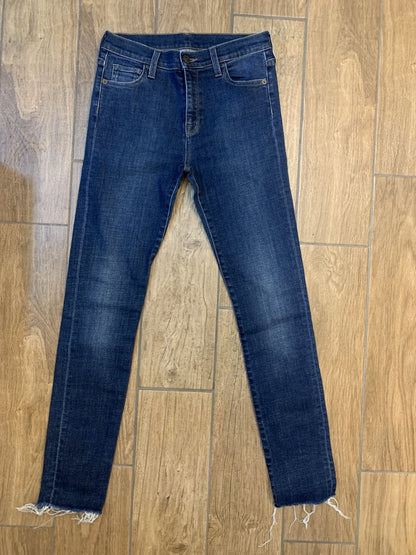 Gucci jeans donna taglia 40 ricamo fiore alla caviglia - AgeVintage