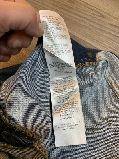 Gucci jeans donna taglia 40 ricamo fiore alla caviglia - AgeVintage