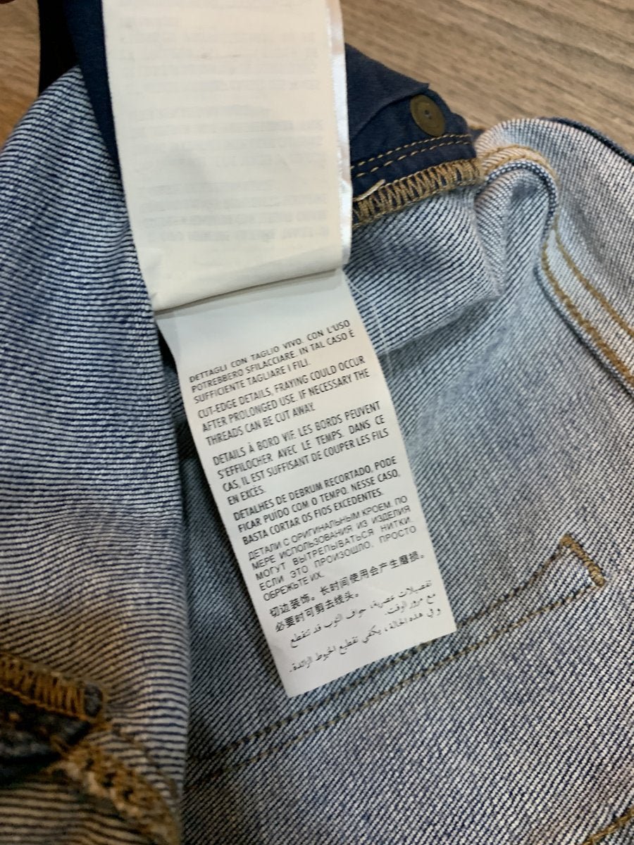 Gucci jeans donna taglia 40 ricamo fiore alla caviglia - AgeVintage