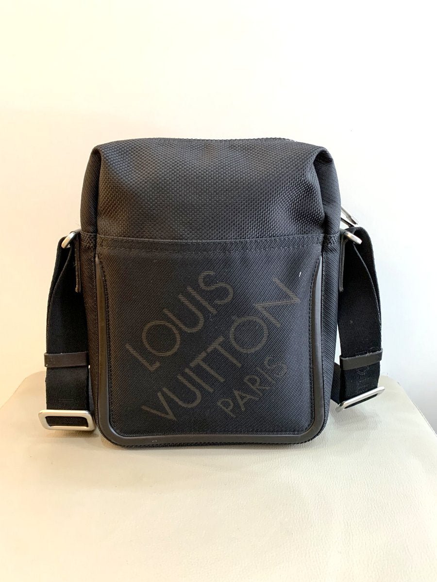 Louis Vuitton Citadin Messenger colore nero - AgeVintage