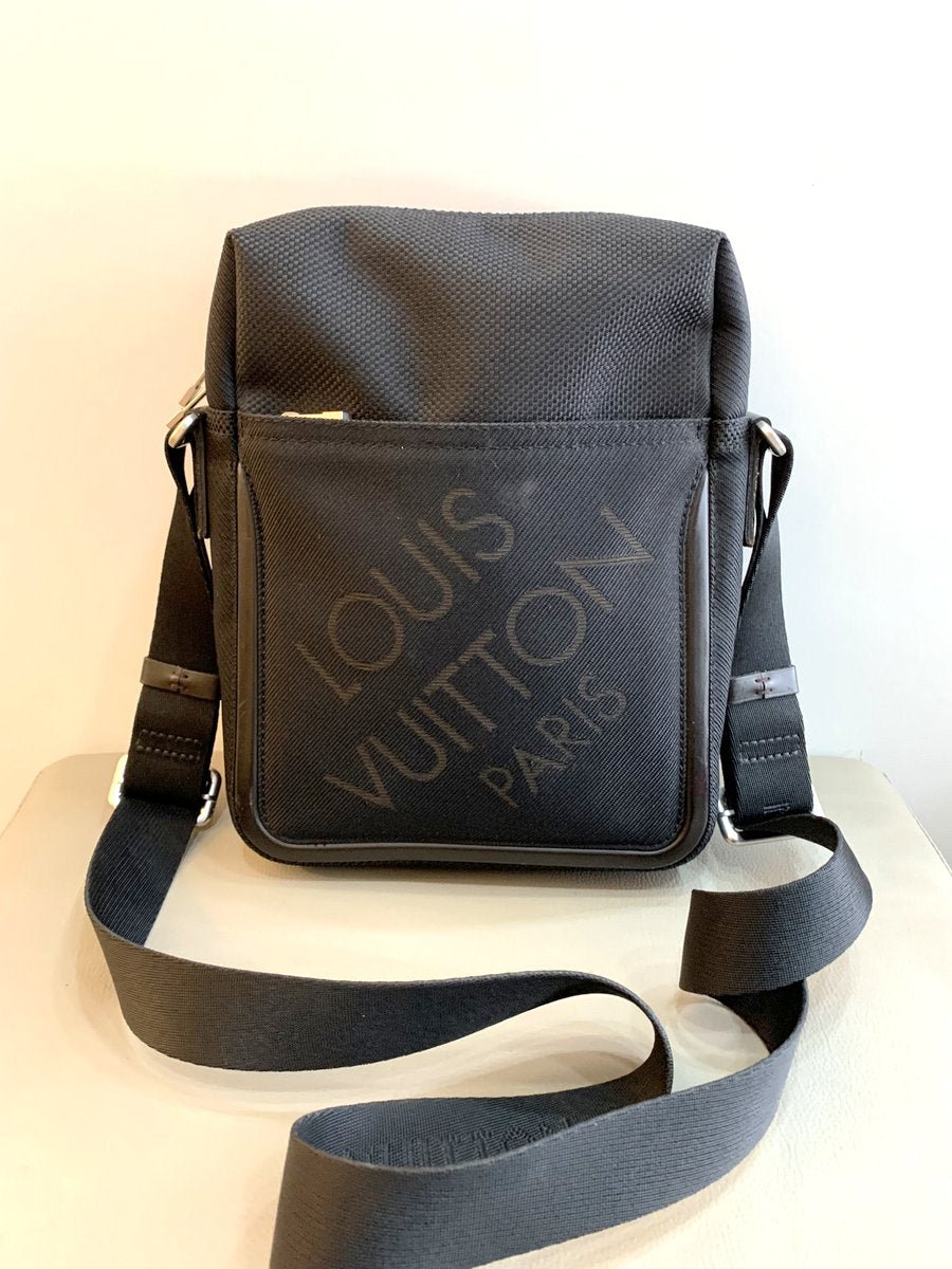 Louis Vuitton Citadin Messenger colore nero - AgeVintage