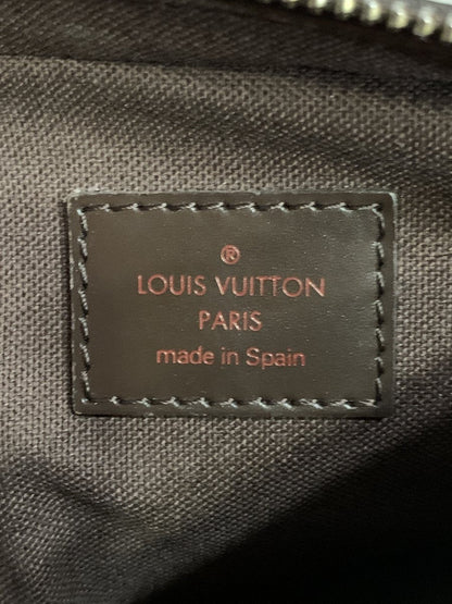 Louis Vuitton Geronimo tracolla in damier ebene - AgeVintage