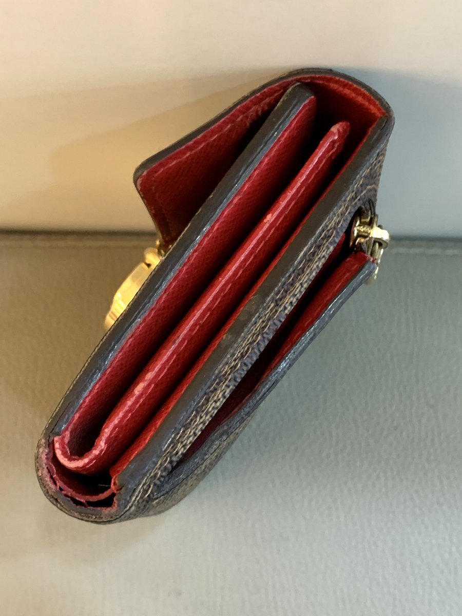 Louis Vuitton Koala portafoglio damier ebene - AgeVintage