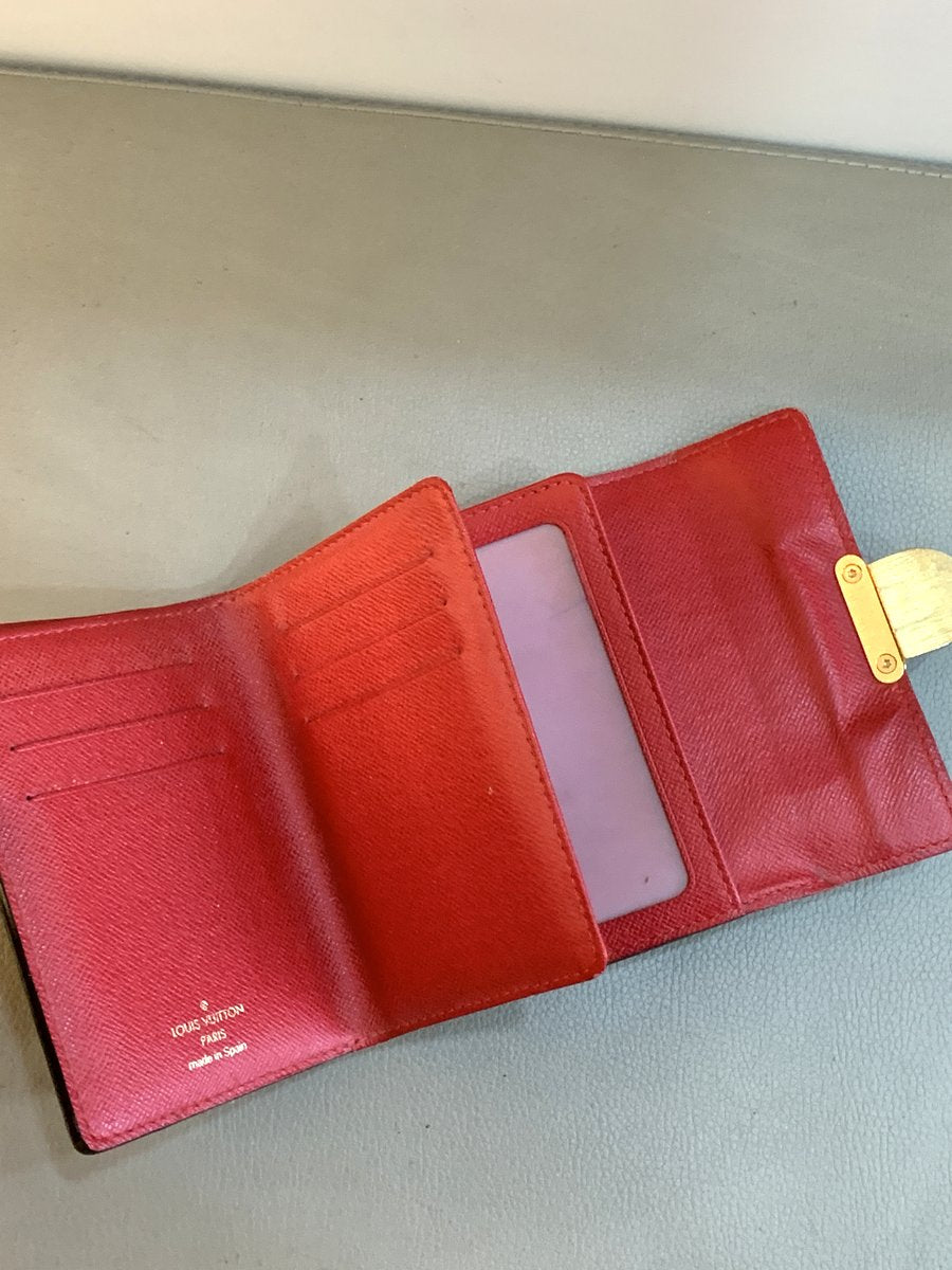 Louis Vuitton Koala portafoglio damier ebene - AgeVintage