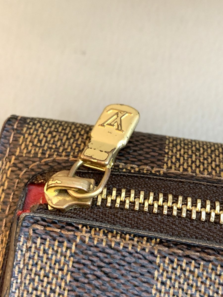 Louis Vuitton Koala portafoglio damier ebene - AgeVintage