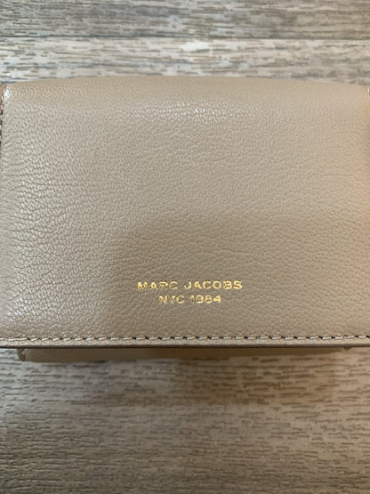 Marc Jacobs portafogli in pelle colore grigio fango - AgeVintage
