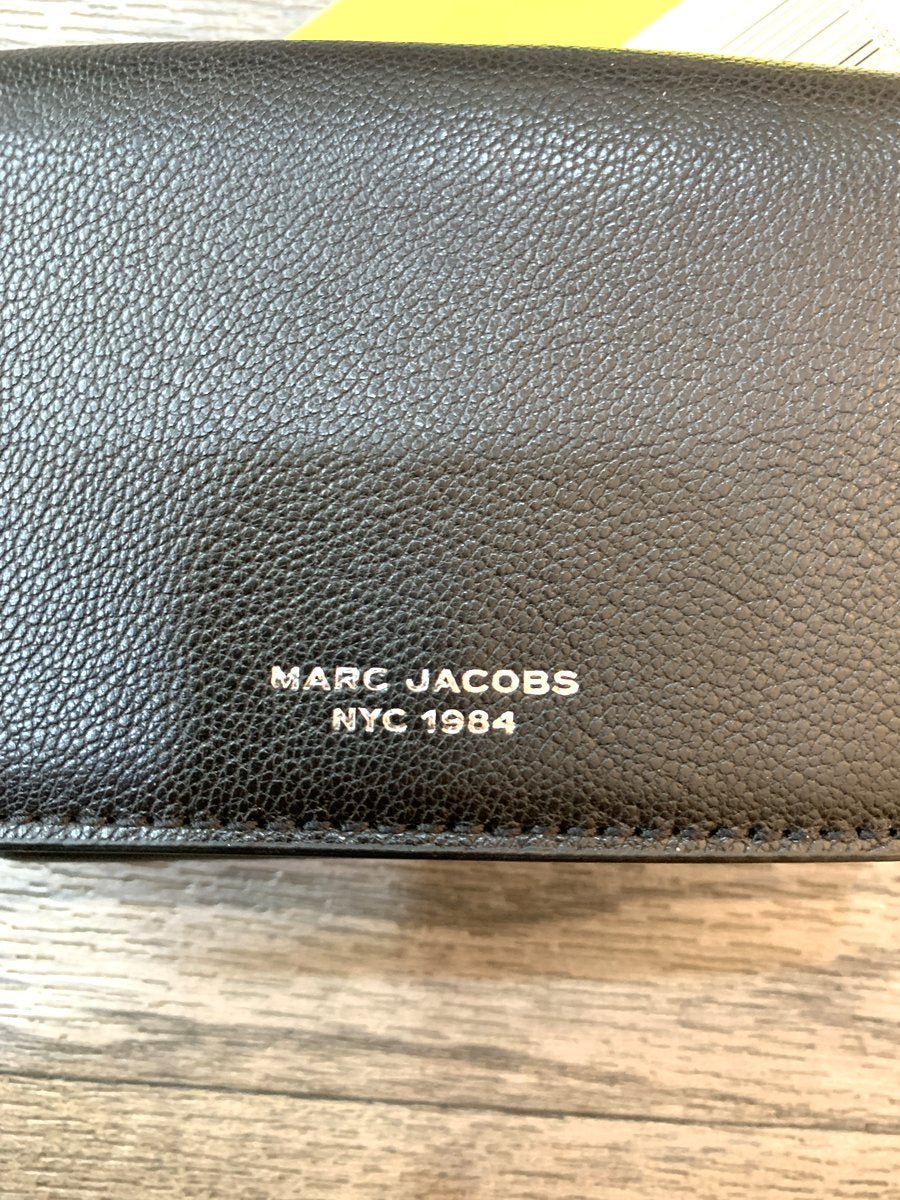 Marc Jacobs portafogli in pelle colore neroa - AgeVintage