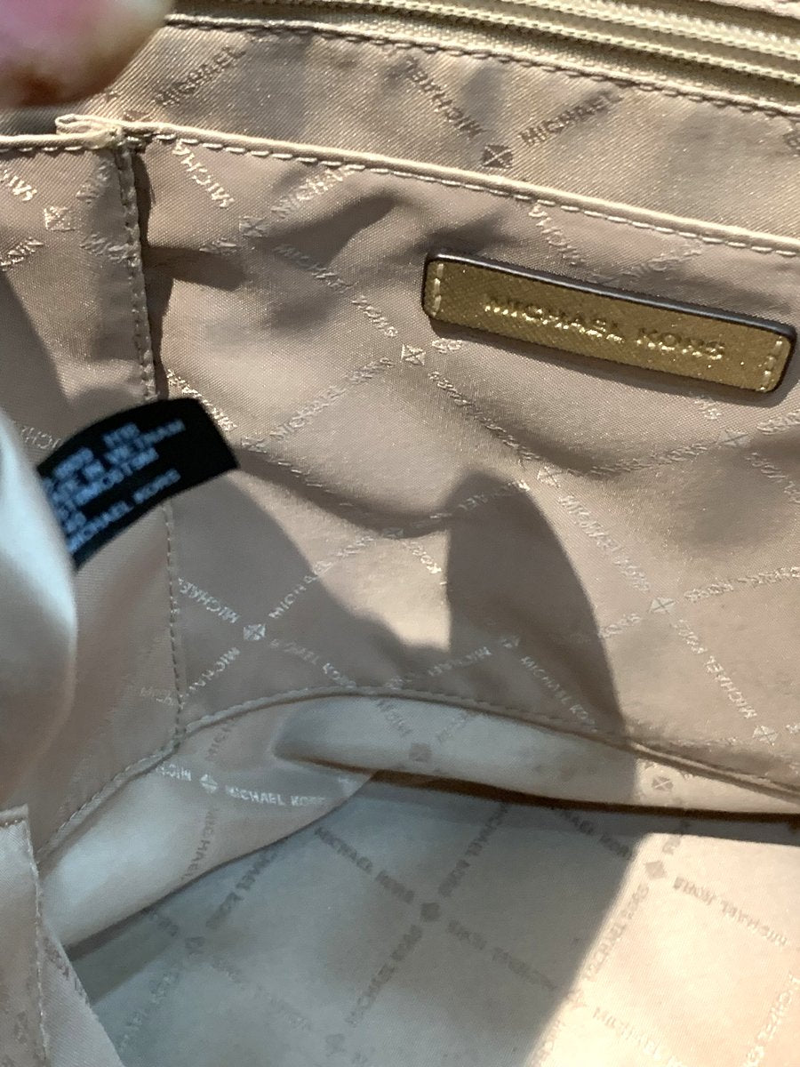 Michael Kors Shopping bag in pelle color oro - AgeVintage