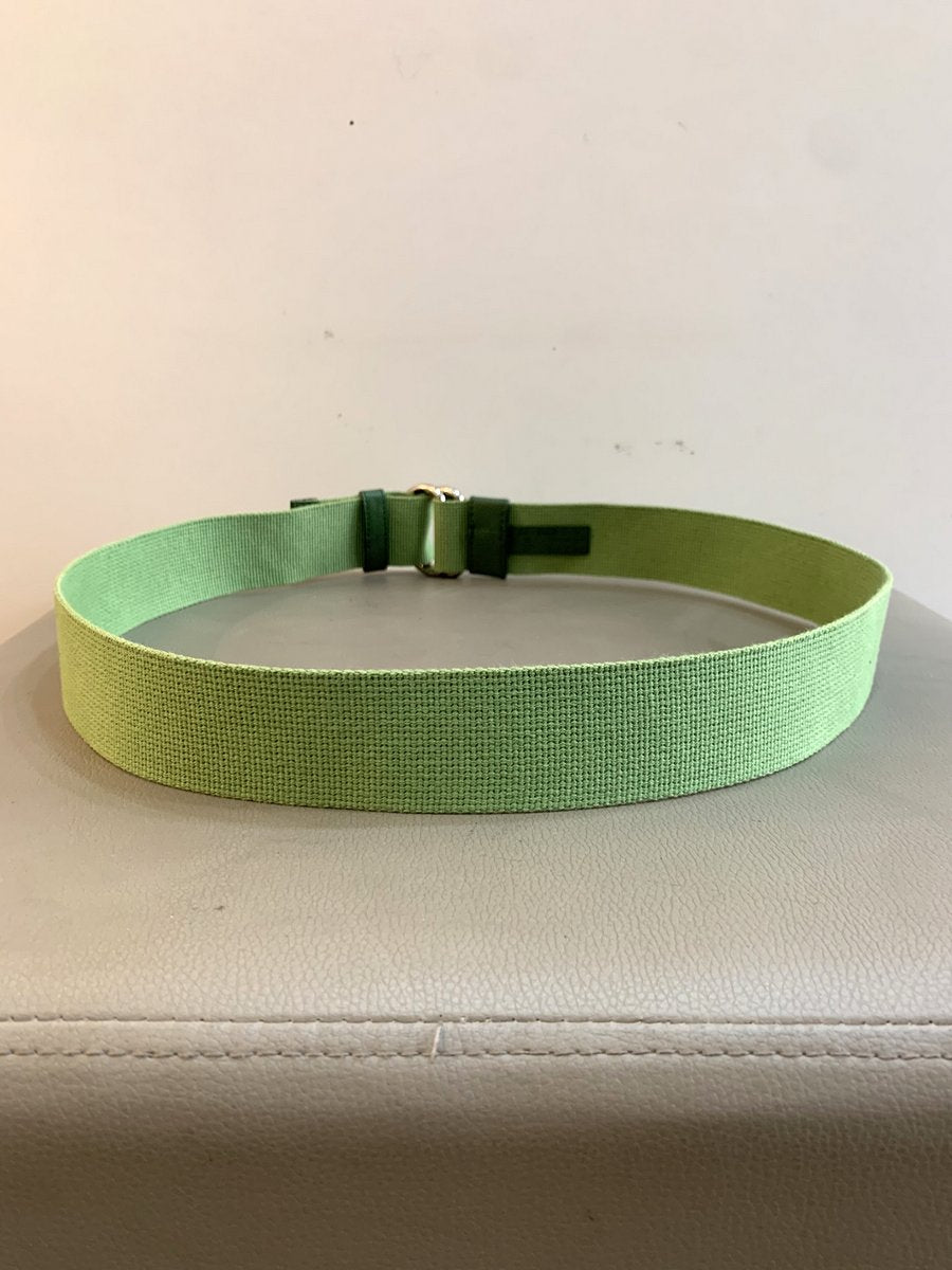 Prada cintura in tela colore verde - AgeVintage