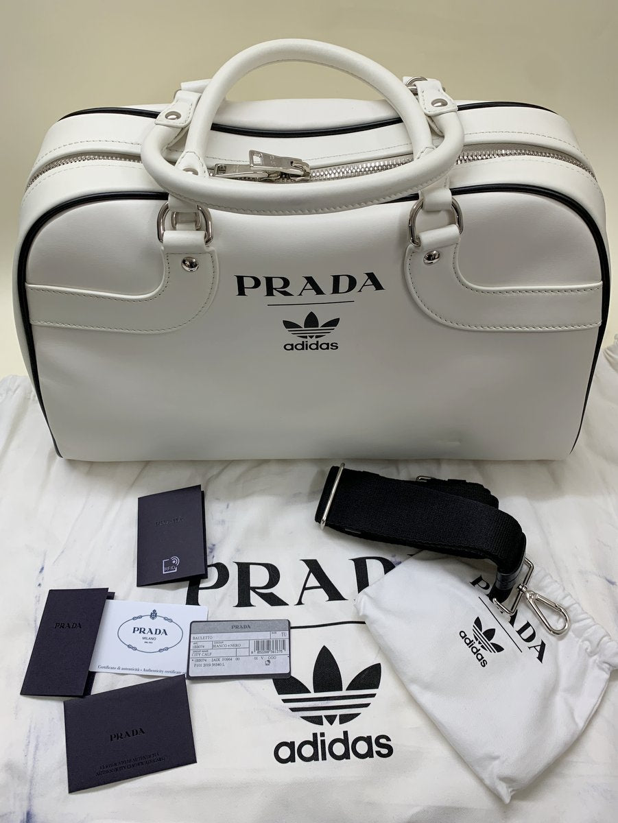 Prada x Adidas Borsa Bowling edizione numerata - AgeVintage