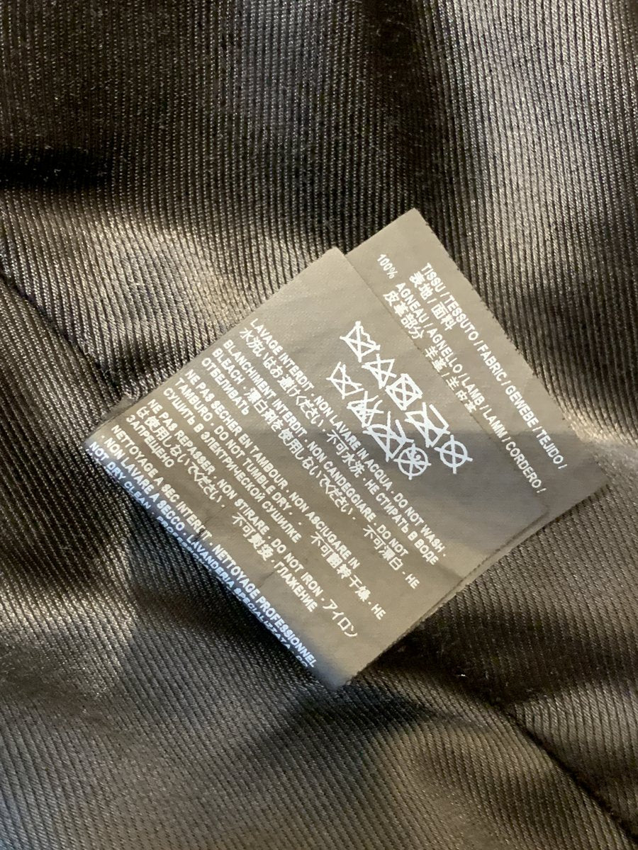 Saint Laurent Giubbotto in pelle taglia 50 - AgeVintage
