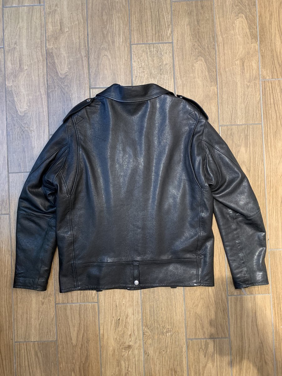 Saint Laurent Giubbotto in pelle taglia 50 - AgeVintage