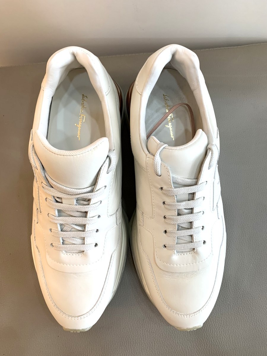 Salvatore Ferragamo sneakers donna misura 9,5 (IT 39,5) - AgeVintage
