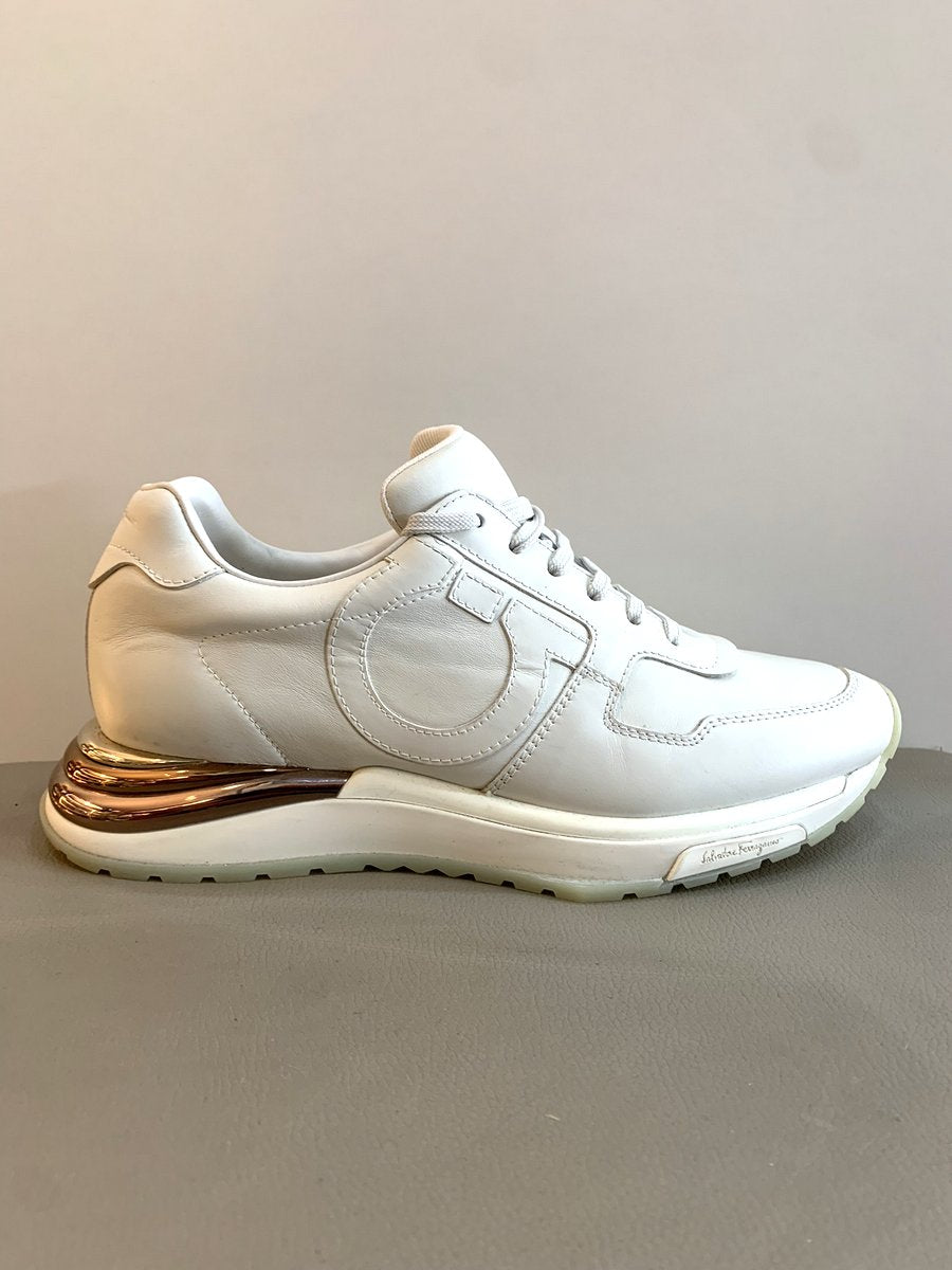Salvatore Ferragamo sneakers donna misura 9,5 (IT 39,5) - AgeVintage