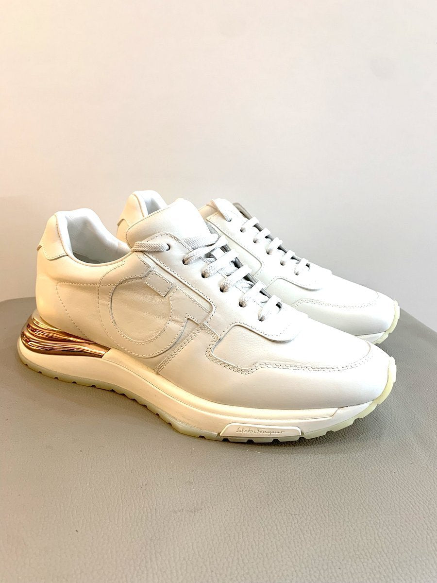 Salvatore Ferragamo sneakers donna misura 9,5 (IT 39,5) - AgeVintage