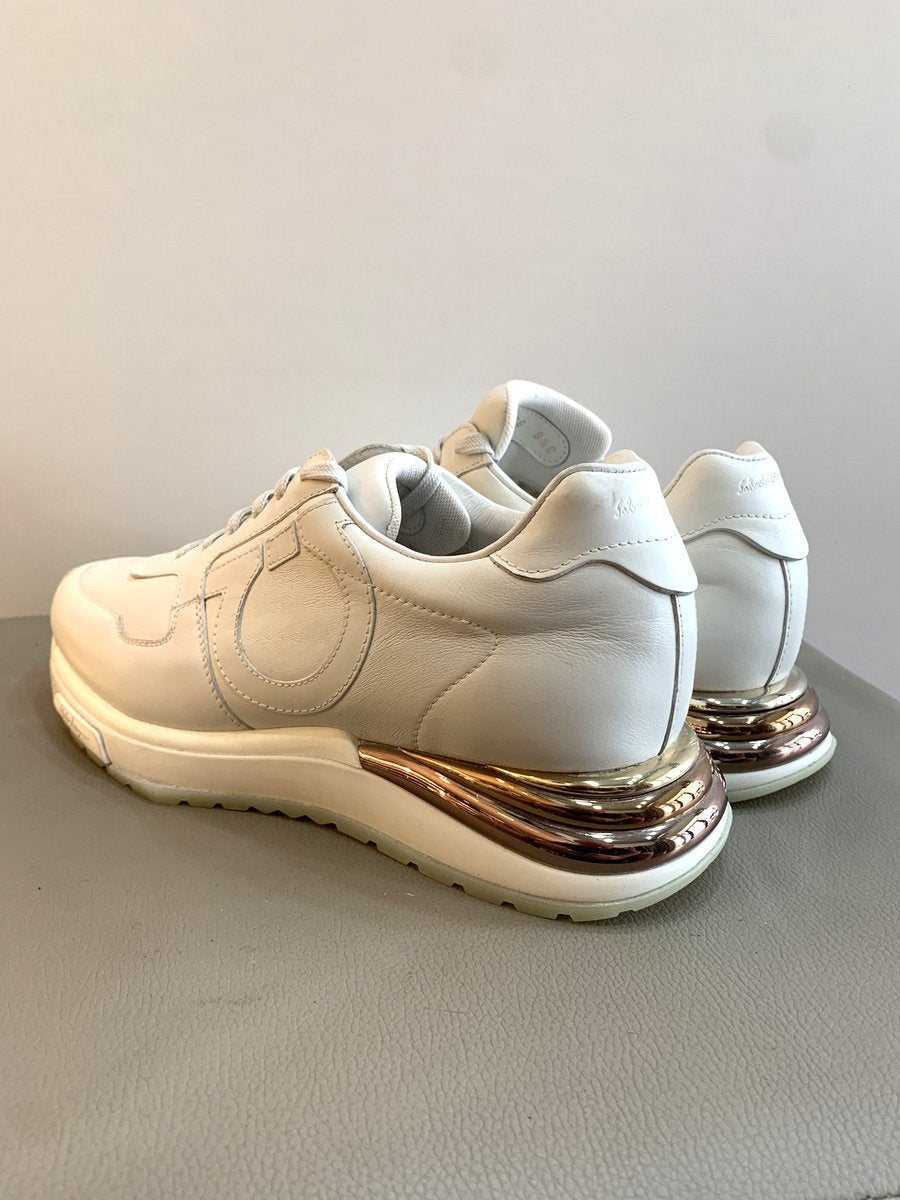 Salvatore Ferragamo sneakers donna misura 9,5 (IT 39,5) - AgeVintage