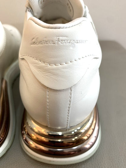 Salvatore Ferragamo sneakers donna misura 9,5 (IT 39,5) - AgeVintage