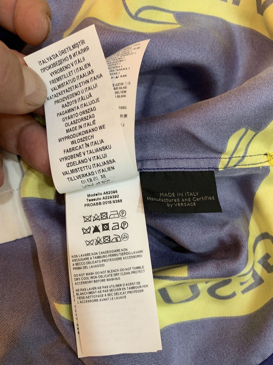 Versace Camicia manica corta tg. S - AgeVintage