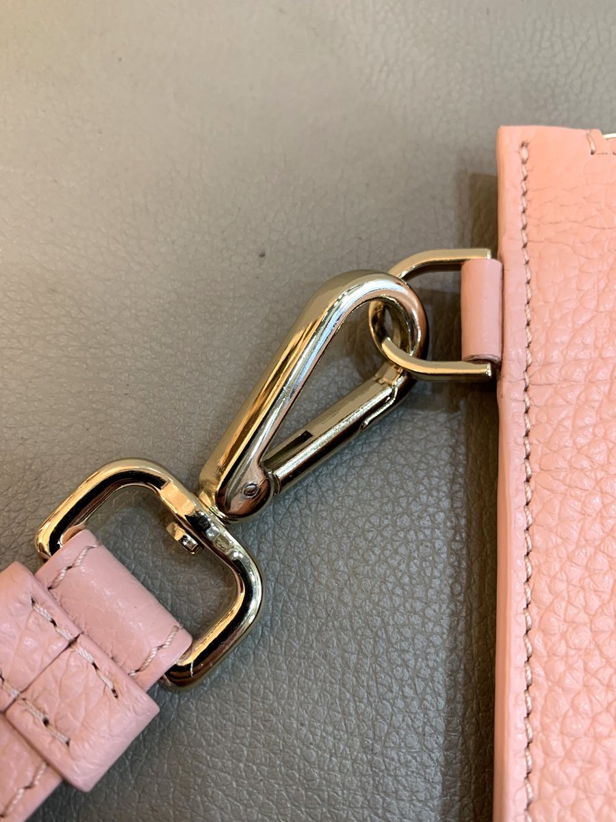 Versace pochette in pelle colore rosa - AgeVintage