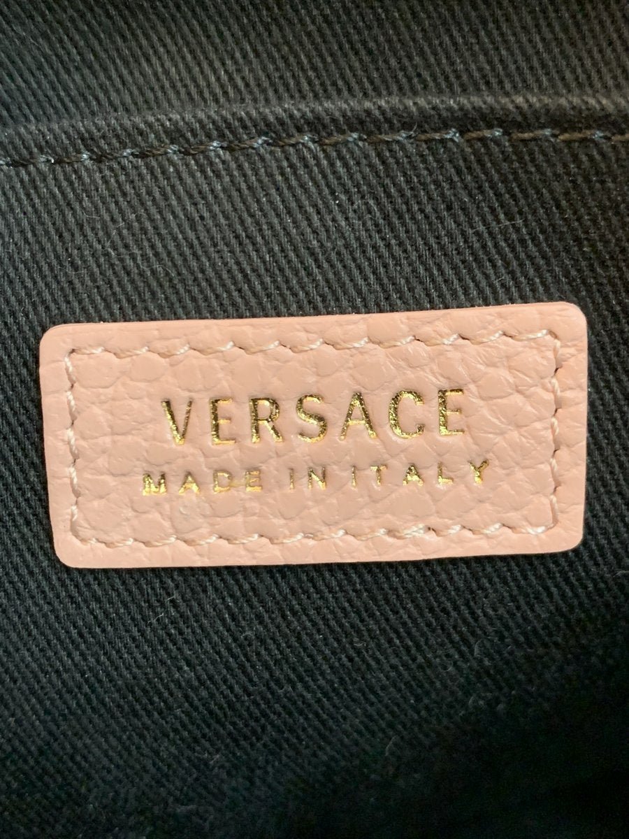 Versace pochette in pelle colore rosa - AgeVintage